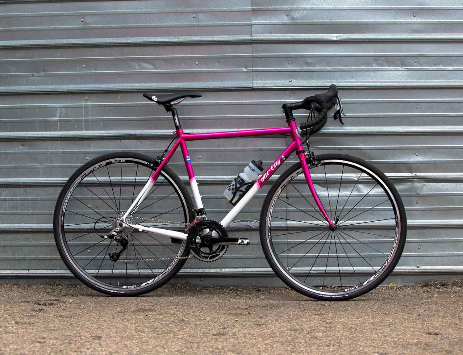 pink city bike