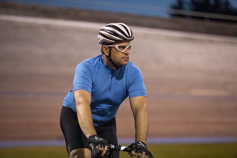 Jason Lardy at velodrome