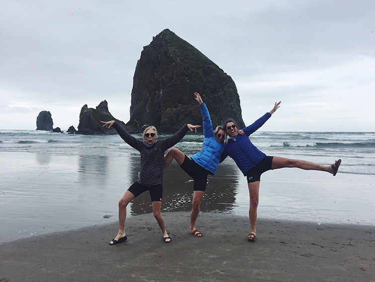 Original PTP crew gettin' weird on beach