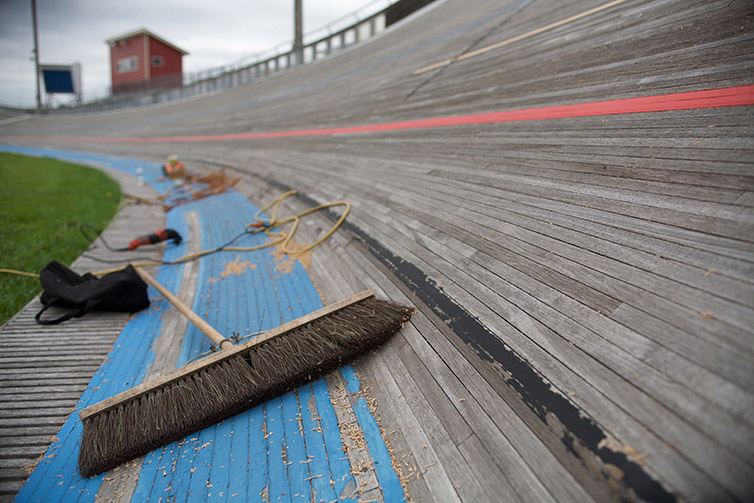 Velodrome final day track