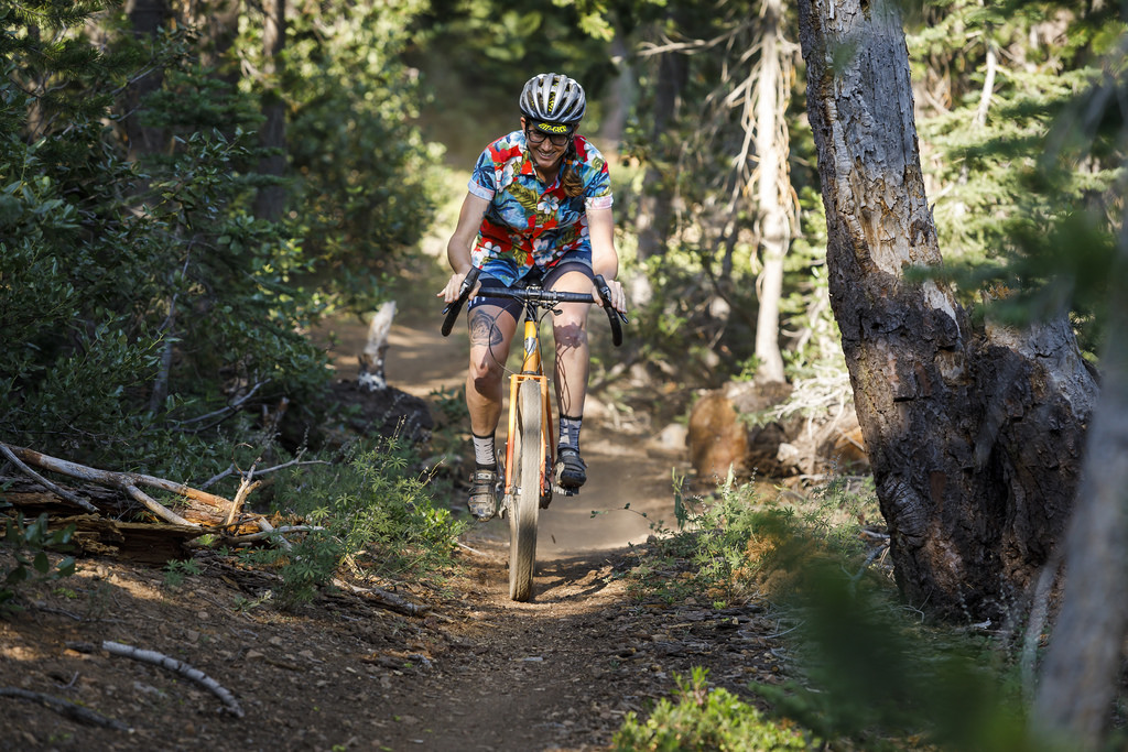 Bike Riding in the woods