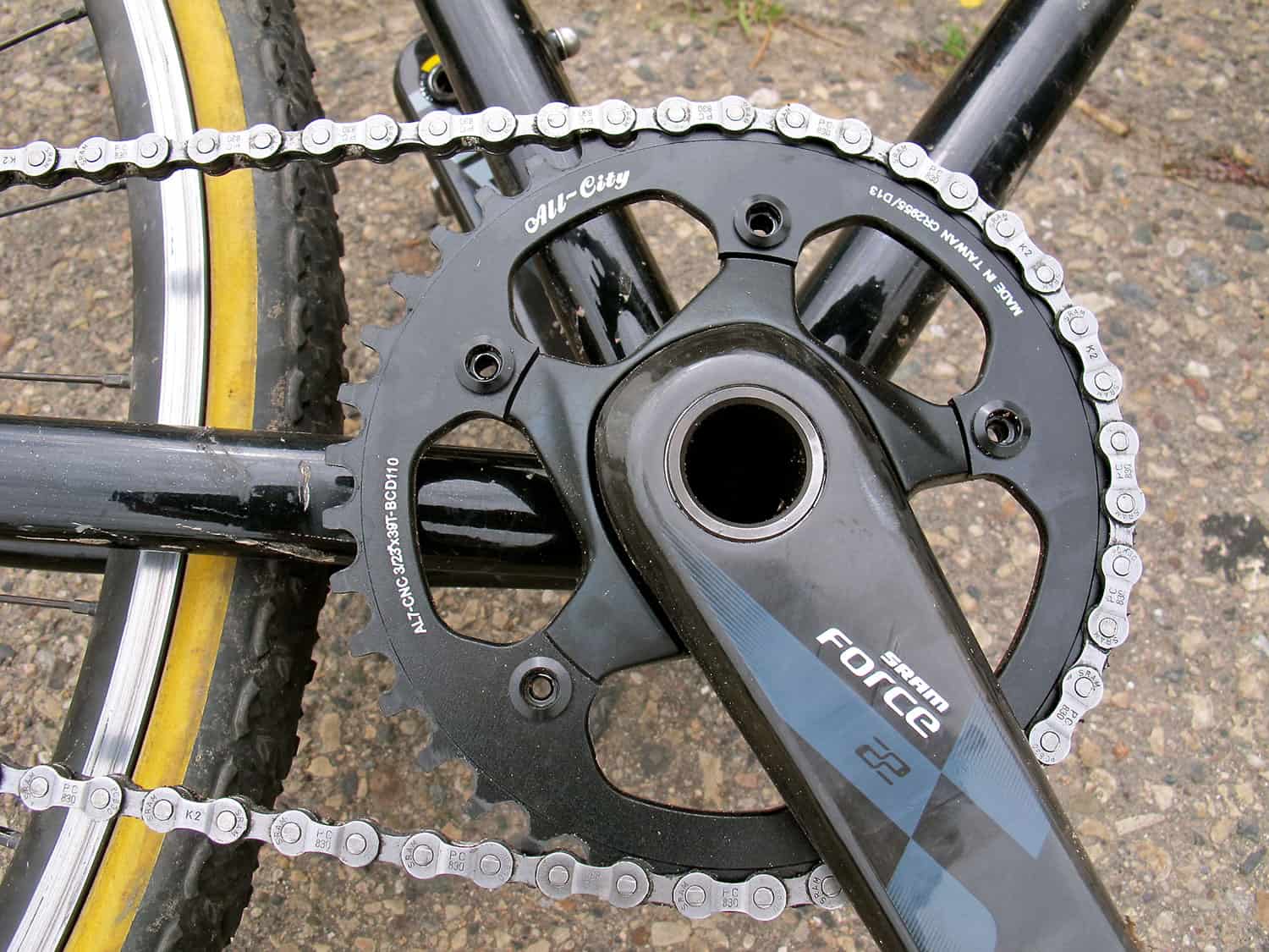 all city crankset