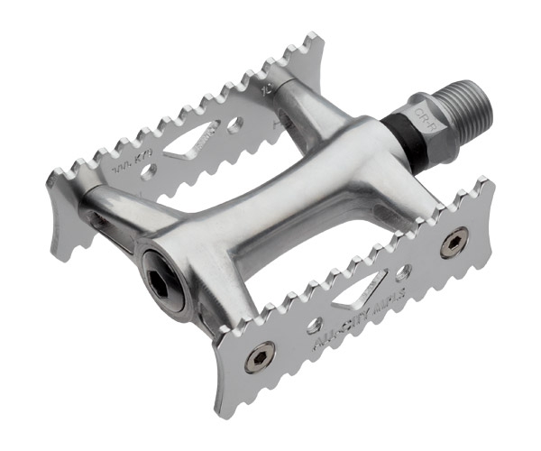 Silver All-City Wallner Pro pedal on white background