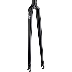 Black All-City Cycles Big Block Track fork on white background