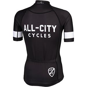 All-City Men's Classic 4.0 Jersey, rear view on white. background, 2 of 2