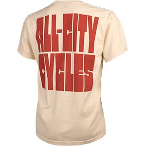 All-City Men's Week-Endo T-Shirt, back on white background, 2 of 2