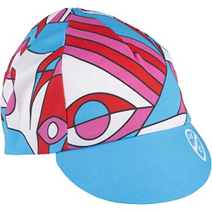 All-City Parthenon Party Cycling Cap on white background