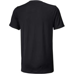 Black All-City Cycles Travel Wool Shirt on white background back view, 2 of 2