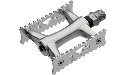 Silver All-City Wallner Pro pedal on white background