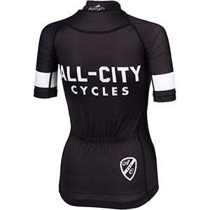 All-City Women's Classic 4.0 Jersey, rear view on white. background, 2 of 2