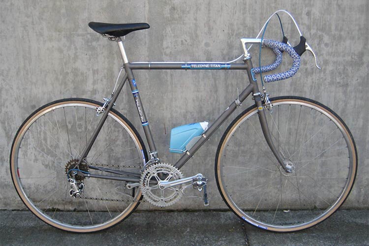 Teledyne Titan 1970's titanium road bike